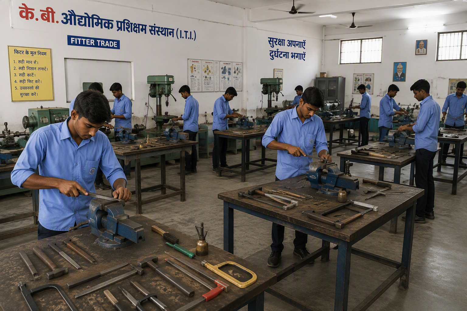 Electrical Lab at K. B. ITI