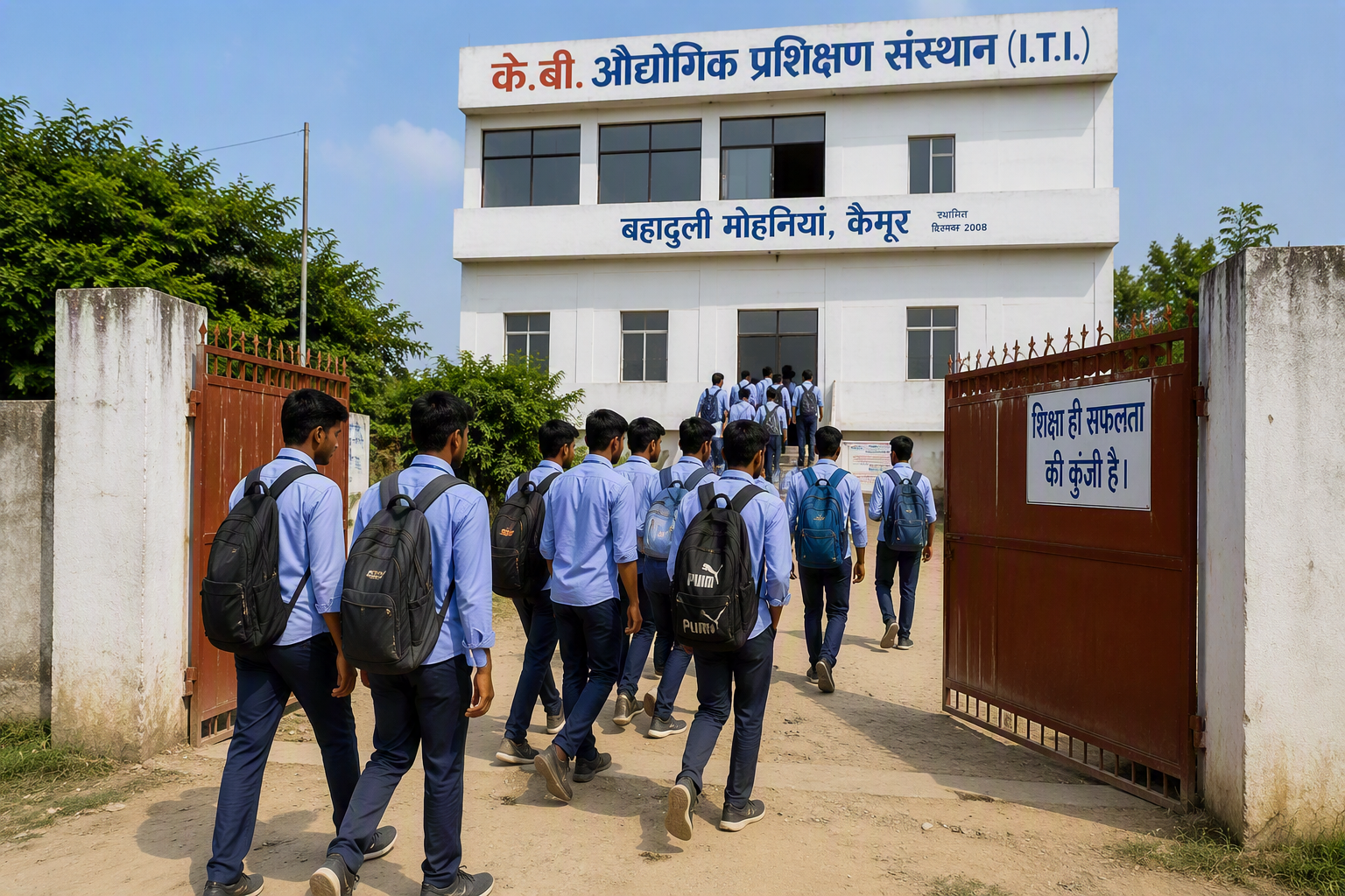 Students at Campus